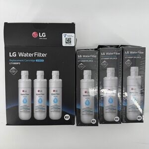 3 Pack LG Water Filter Replacement Cartridge LT1000P3 NSF Certified Genuine